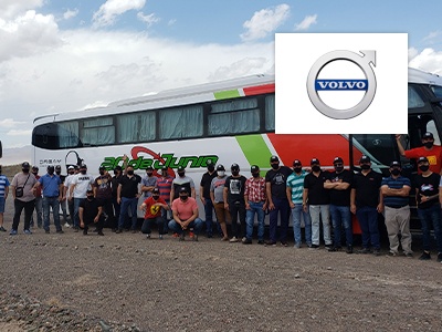 Servicio y capacitación adaptados al cliente: la experiencia de 20 de Junio con Volvo Buses